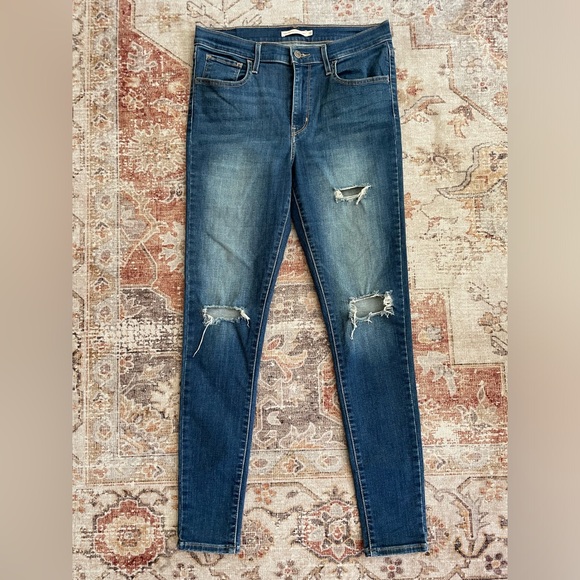 Levi’s 720 high rise super skinny jeans - Picture 2 of 7